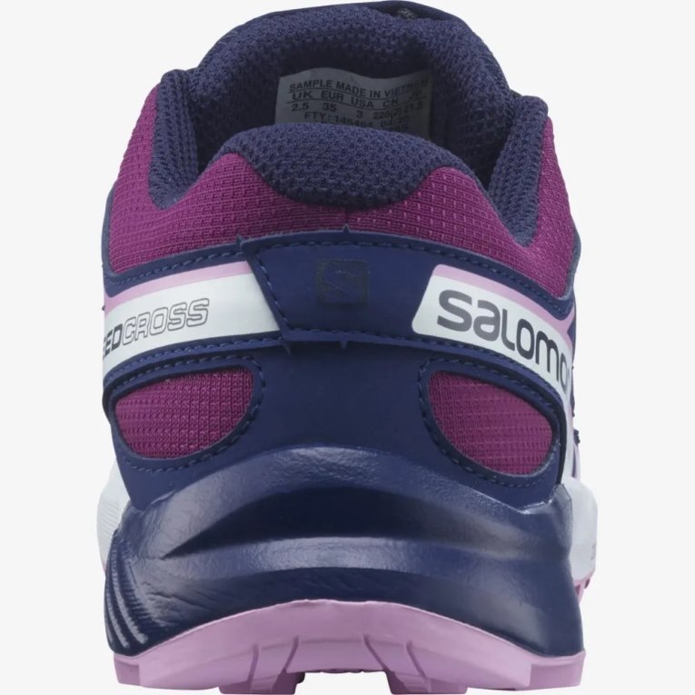 Salomon Speedcross Turisticke Topanky Detske Fuchsie Námornícka Modrá | SK 2IKPUW